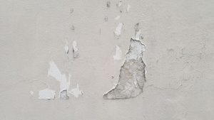 Crépi extérieur qui se décolle
